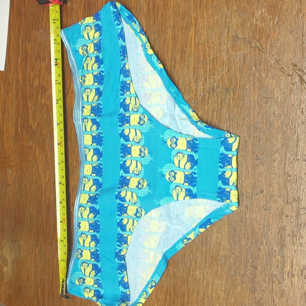 Minion Made Hipster Panties – 95% Cotton, Brand New in Gift Box! Size M